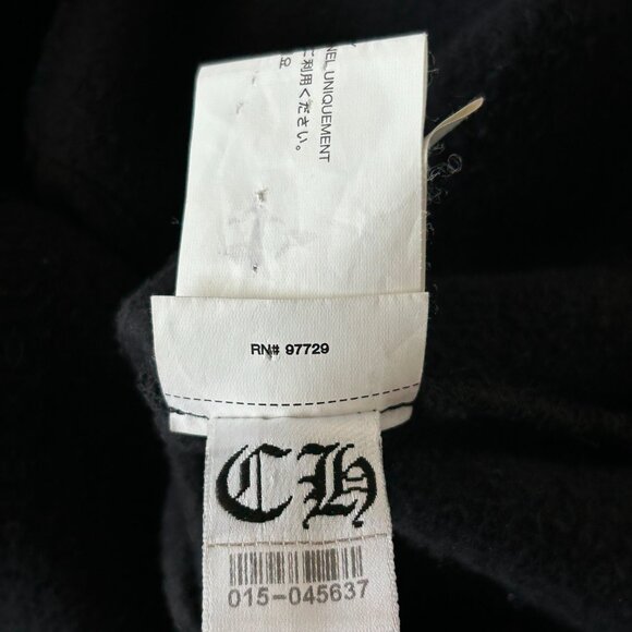 Chrome Hearts Black Leather Triple Cross Sweater - Picture 7 of 7